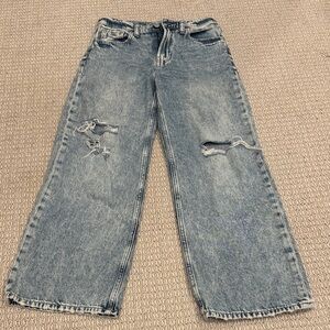 GAP Kids Blue Distressed Jeans